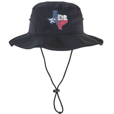 Retro Texas Flag Map Bucket Hat