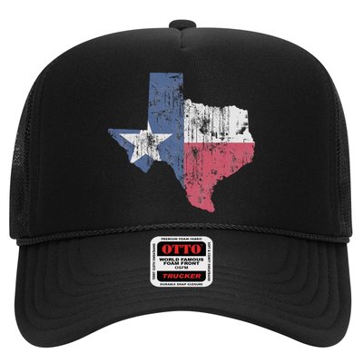 Retro Texas Flag Map Trucker Hat