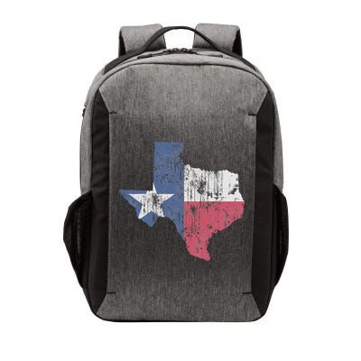 Retro Texas Flag Map Vector Backpack