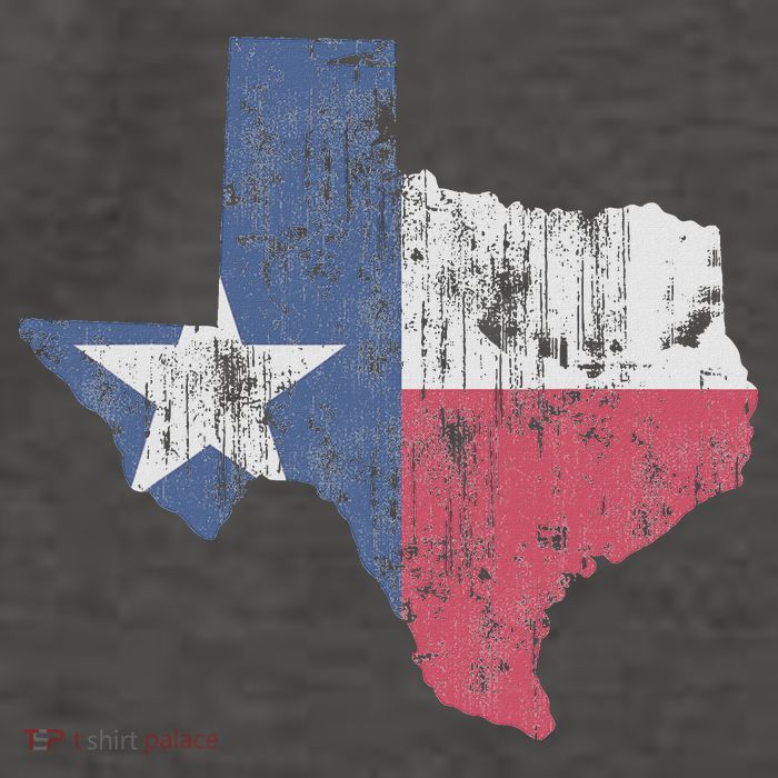 Retro Texas Flag Map Vector Backpack