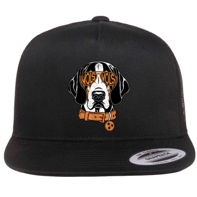 Retro Tennessee First Name Cute Apparel Name Dogs Animal Flat Bill Trucker Hat