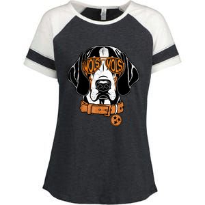 Retro Tennessee First Name Cute Apparel Name Dogs Animal Enza Ladies Jersey Colorblock Tee