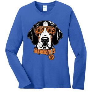 Retro Tennessee First Name Cute Apparel Name Dogs Animal Ladies Long Sleeve Shirt