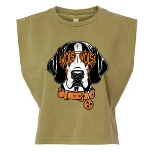 Retro Tennessee First Name Cute Apparel Name Dogs Animal Garment-Dyed Women's Muscle Tee