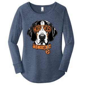 Retro Tennessee First Name Cute Apparel Name Dogs Animal Women's Perfect Tri Tunic Long Sleeve Shirt