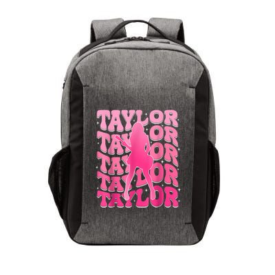 Retro Taylor First Name Personalized 80s Vector Backpack