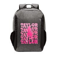 Retro Taylor First Name Personalized 80s Vector Backpack