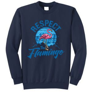 Respect The Flamingo, Funny Animal Sweatshirt