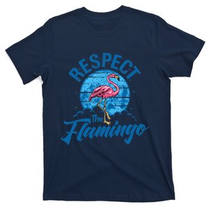 Respect The Flamingo, Funny Animal T-Shirt