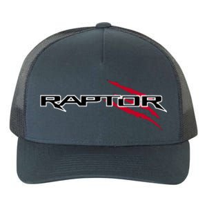 Raptor Truck Fanatics With Dino Claws Yupoong Adult 5-Panel Trucker Hat