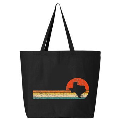 Retro Texas Funny Texas Home Texas Roots Vintage 25L Jumbo Tote