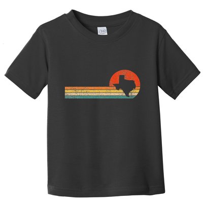 Retro Texas Funny Texas Home Texas Roots Vintage Toddler T-Shirt
