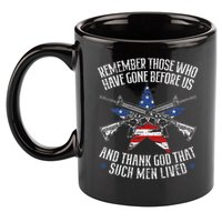 Remember The Fallen Soldiers Usa Flag American Memorial Day 11oz C Handle Ceramic Mug