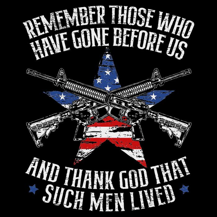 Remember The Fallen Soldiers Usa Flag American Memorial Day Drawstring Bag