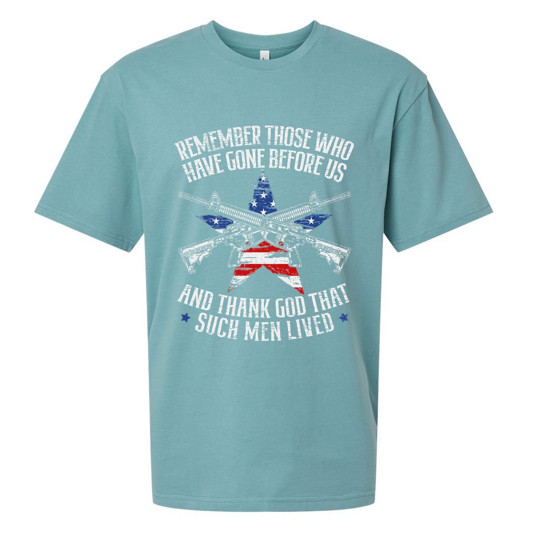 Remember The Fallen Soldiers Usa Flag American Memorial Day Sueded Cloud Jersey T-Shirt
