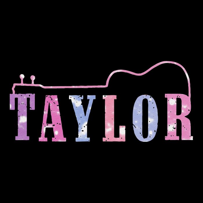 Retro Taylor First Name Personalized Groovy 80S Baby Bodysuit