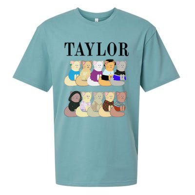 Retro Taylor First Name Personalized Name Groovy Sueded Cloud Jersey T-Shirt