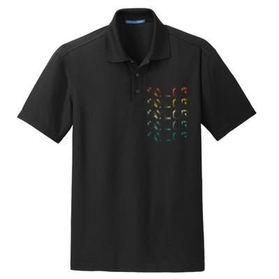 Retro T.AYLOR First Name Personalized Dry Zone Grid Polo