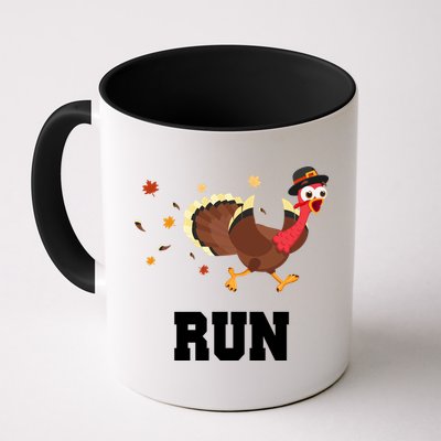 Run Turkey Funny Thanksgiving Mug