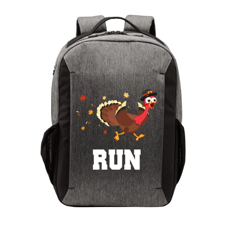 Run Turkey Funny Thanksgiving Vector Backpack