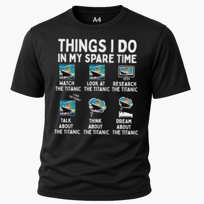 Rms Titanic Funny Things I Do In My Spare Time Birthday Performance Shirt
