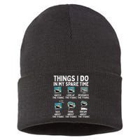 Rms Titanic Funny Things I Do In My Spare Time Birthday Sustainable Knit Beanie