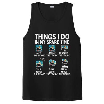 Rms Titanic Funny Things I Do In My Spare Time Birthday PosiCharge Competitor Tank