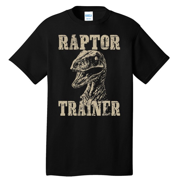 Raptor Trainer Funny Dinosaur Lover Halloween Costume Tall T-Shirt