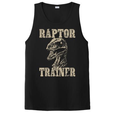 Raptor Trainer Funny Dinosaur Lover Halloween Costume PosiCharge Competitor Tank