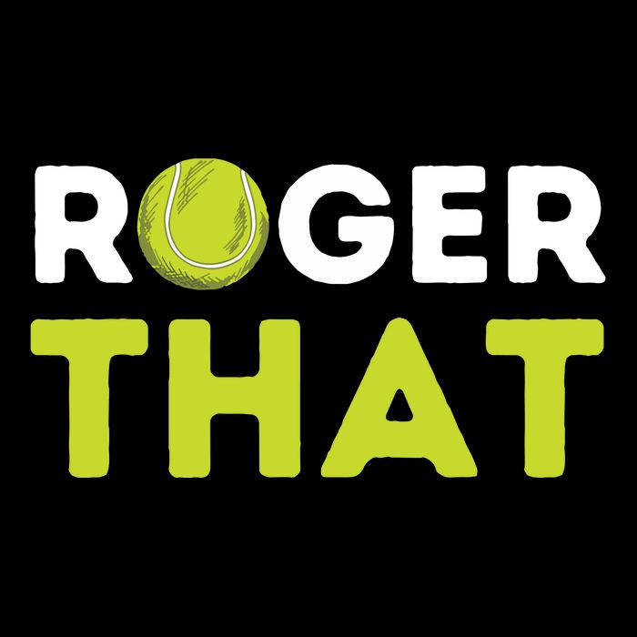 Roger That Funny Tennis Player Tennis Coach Gift 16 in Basic Backpack
