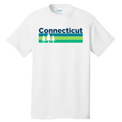 Retro Trees & Forest Connecticut Tall T-Shirt