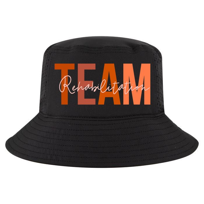 Rehab Team For Rehabilitation Matching Therapy Month Cool Comfort Performance Bucket Hat