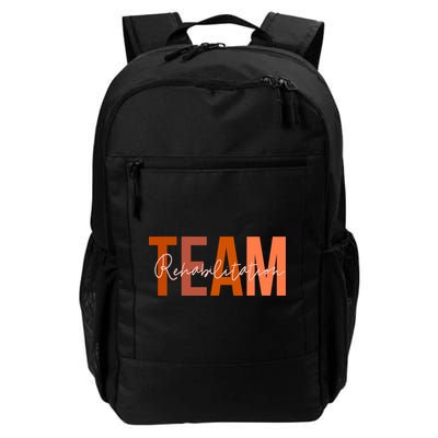 Rehab Team For Rehabilitation Matching Therapy Month Backpack