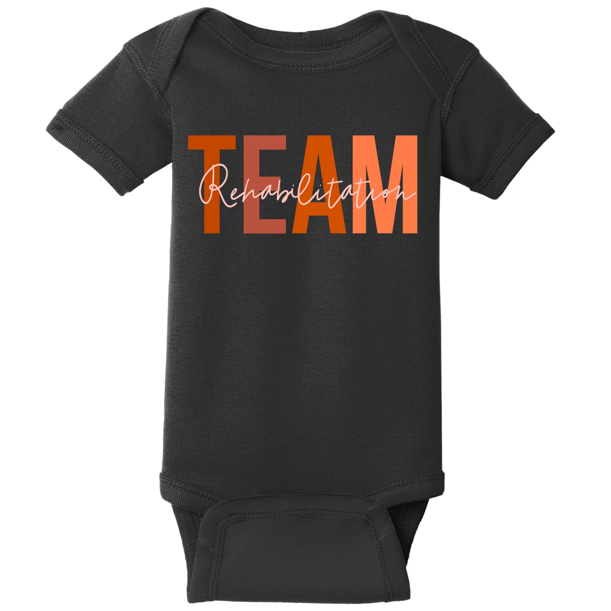 Rehab Team For Rehabilitation Matching Therapy Month Baby Bodysuit
