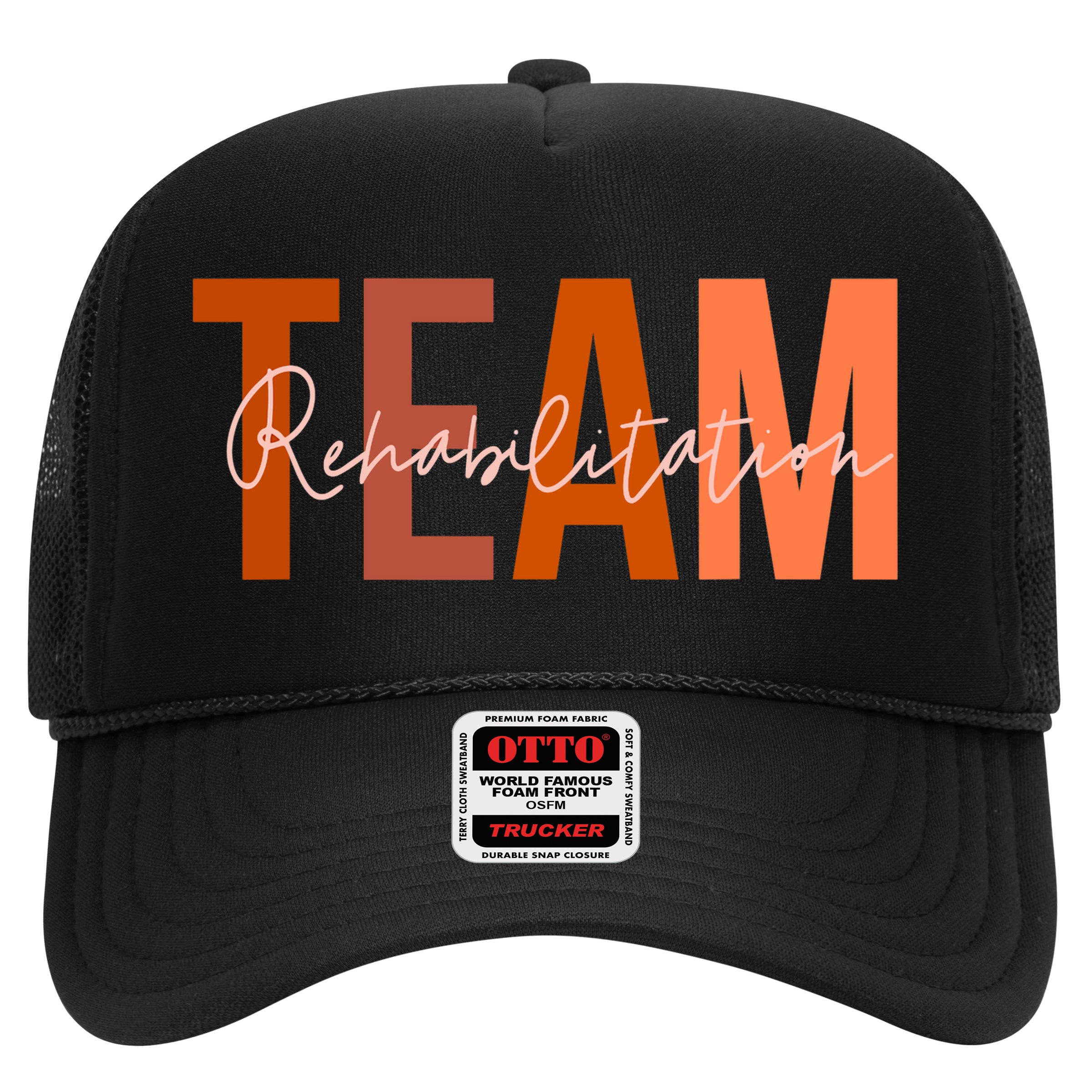 Rehab Team For Rehabilitation Matching Therapy Month Hat