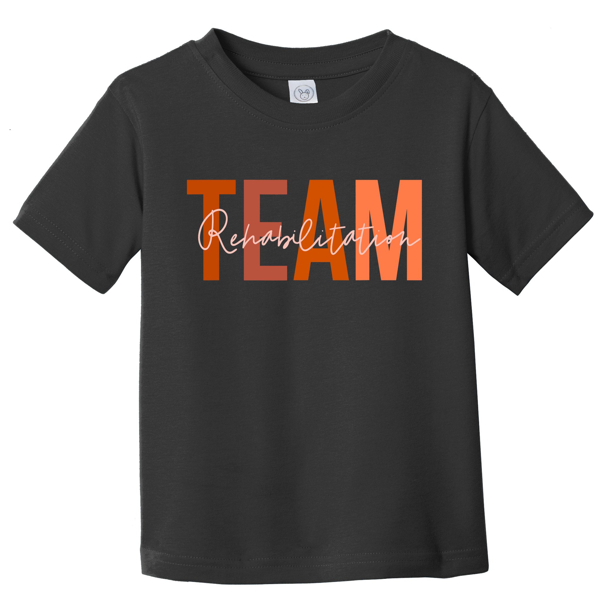 Rehab Team For Rehabilitation Matching Therapy Month Toddler T-Shirt