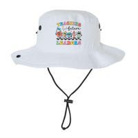 Retro Teaching Future Leaders Groovy Teacher Back To School Legacy Cool Fit Booney Bucket Hat