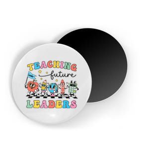 Retro Teaching Future Leaders Groovy Teacher Back To School Magnet