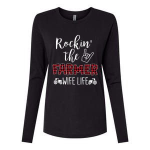 Rockin The Farmer Wife Life Womens Cotton Relaxed Long Sleeve T-Shirt