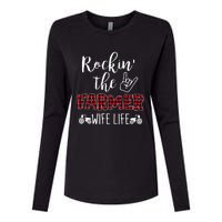 Rockin The Farmer Wife Life Womens Cotton Relaxed Long Sleeve T-Shirt