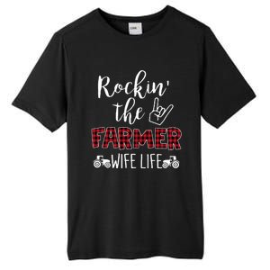 Rockin The Farmer Wife Life Tall Fusion ChromaSoft Performance T-Shirt