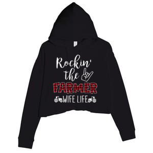 Rockin The Farmer Wife Life Crop Fleece Hoodie