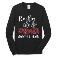 Rockin The Farmer Wife Life Tall Long Sleeve T-Shirt