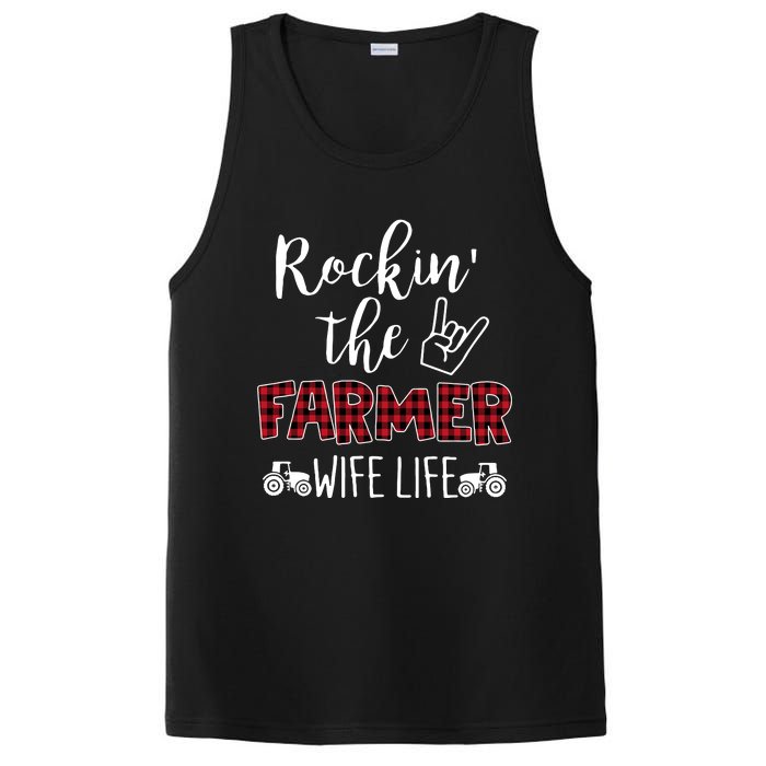 Rockin The Farmer Wife Life PosiCharge Competitor Tank