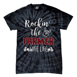 Rockin The Farmer Wife Life Tie-Dye T-Shirt