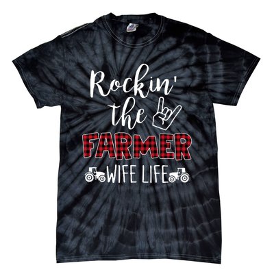 Rockin The Farmer Wife Life Tie-Dye T-Shirt