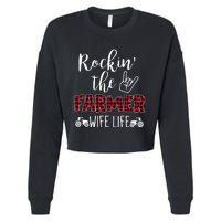 Rockin The Farmer Wife Life Cropped Pullover Crew