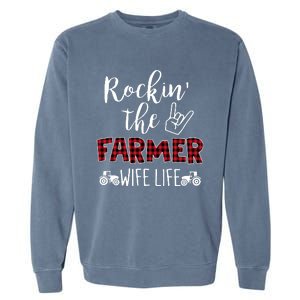 Rockin The Farmer Wife Life Garment-Dyed Sweatshirt