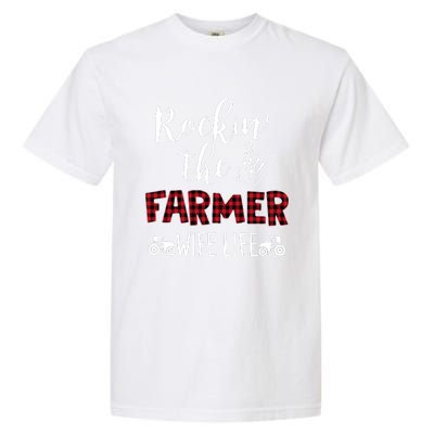 Rockin The Farmer Wife Life Garment-Dyed Heavyweight T-Shirt