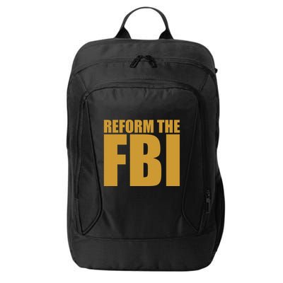 Reform The FBI City Backpack